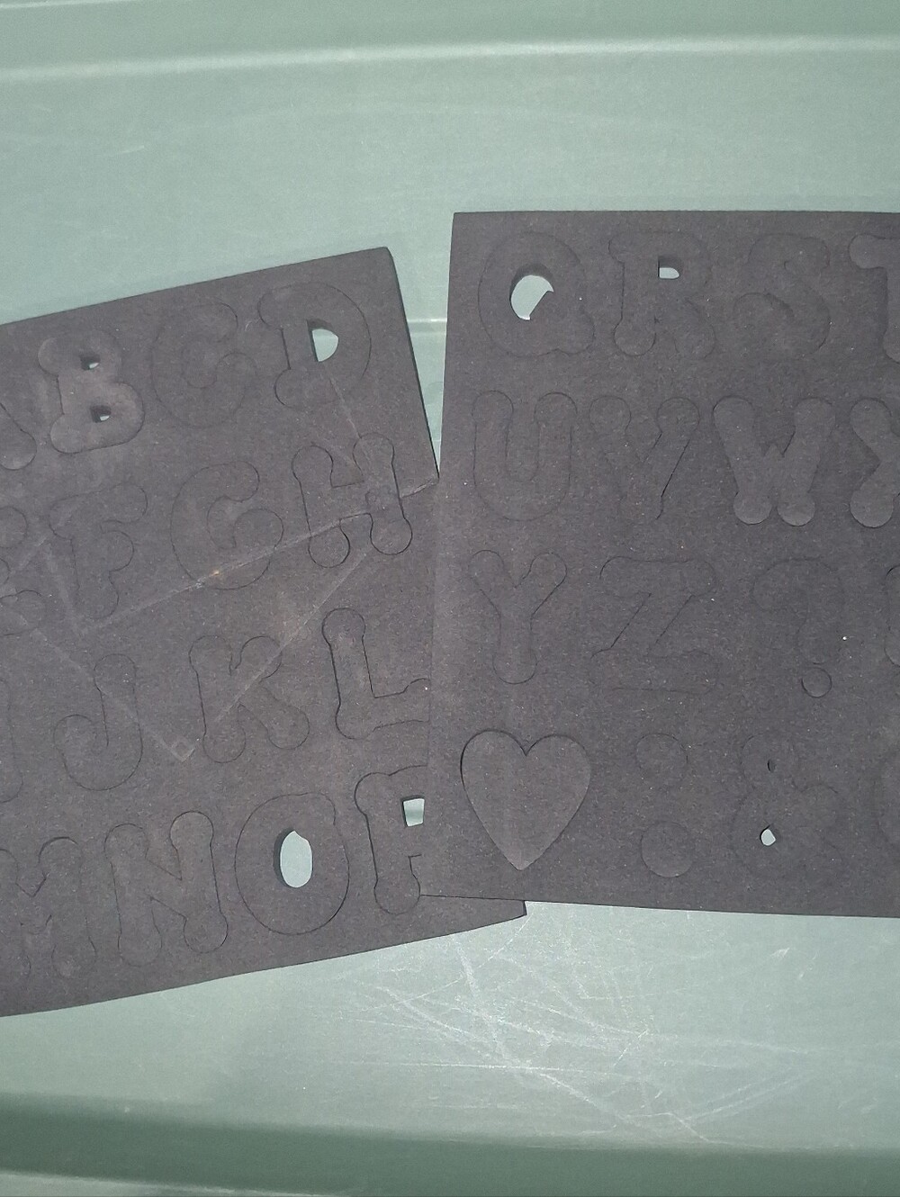 Foam Alphabet Letters